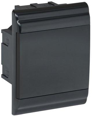 Корпус модульный пластиковый встраиваемый ЩРВ-П-4 PRIME черный IP41 | MKP13-V-01-04-41-K02 | IEK