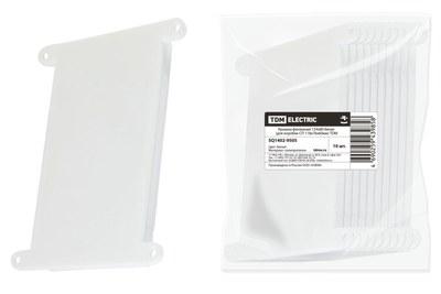 Крышка финишная 124х80 белая (для коробки с/п 118х76х60мм) | SQ1402-9505 | TDM