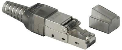 Разъём RJ-45 FTP для кабеля кат.6 полевая заделка | CS3-1C06F-Q | ITK