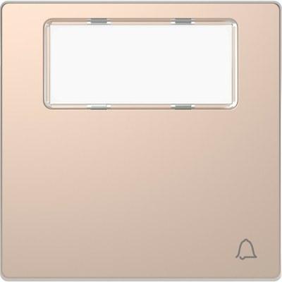 D-Life КЛАВИША 1-ная, пол. д/надп., звонок, ШАМПАНЬ , SD | MTN3365-6051 | Schneider Electric