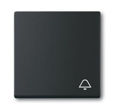 Клавиша для механизма 1-клавишного выключателя, c символом ""ЗВОНОК"" Future/Axcent/Carat/Династия, черный бархат" | 2CKA001751A3183 | ABB