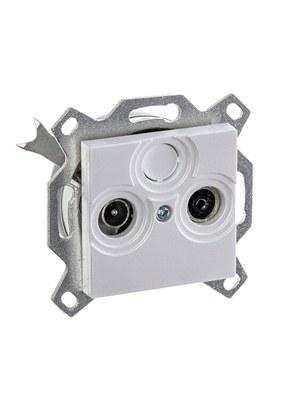 ABB Levit Жемчуг Розетка TV-R проходная 7дБ | 5011H-A03607 68W | 2CHH083607A6068 | ABB